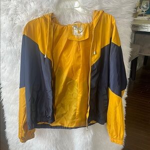 Stylish Yellow and Black Women's Jacket